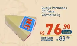 Extrabom Supermercados Queijo Parmesão 3R Faixa Vermelha kg oferta