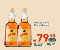 Extrabom Supermercados Whisky White Horse 8 Anos oferta
