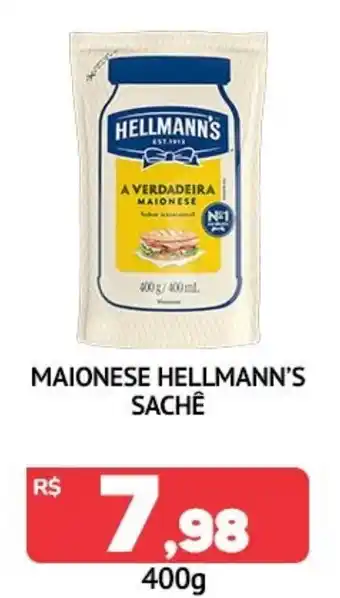 Maionese hellmann's sachê