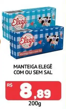 Super Nicolini Manteiga elegê com ou sem sal oferta