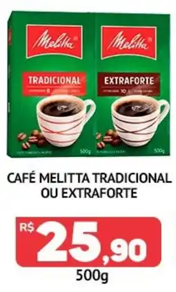 Super Nicolini Café melitta tradicional ou extraforte oferta