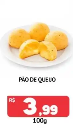 Super Nicolini pão de queijo oferta