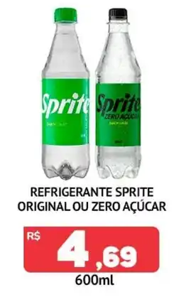 Super Nicolini Refrigerante sprite original ou zero açúcar oferta