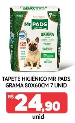 Super Nicolini Tapete higiênico mr pads grama oferta