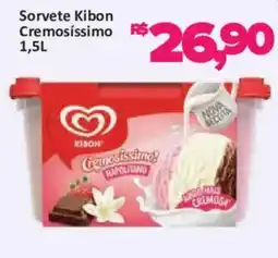 Supermercados Savegnago Sorvete kibon cremosíssimo oferta