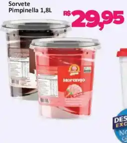 Supermercados Savegnago Sorvete Pimpinella oferta