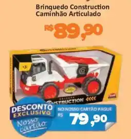 Supermercados Savegnago Brinquedo Construction Caminhão Articulado oferta