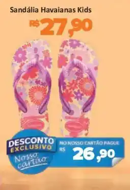 Supermercados Savegnago Sandália Havaianas Kids oferta