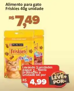 Supermercados Savegnago Alimento para gato friskies oferta