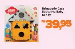 Supermercados Savegnago Brinquedo Casa Educativa Baby Kendy oferta