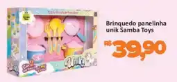 Supermercados Savegnago Brinquedo panelinha unik Samba Toys oferta