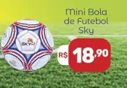 Supermercados Jau Serve Mini Bola de Futebol Sky oferta