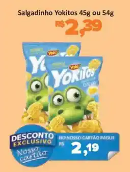 Supermercados Savegnago Salgadinho yokitos oferta