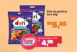 Supermercados Savegnago Bala de gelatina Dori oferta