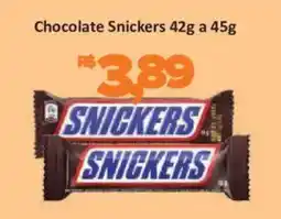 Supermercados Savegnago Chocolate snickers oferta