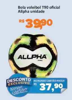 Supermercados Savegnago Bola voleibol T90 oficial Allpha unidade oferta