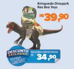 Supermercados Savegnago Brinquedo Dinopark Rex Bee Toys oferta