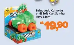 Supermercados Savegnago Brinquedo carro de vinil soft kart samba oferta