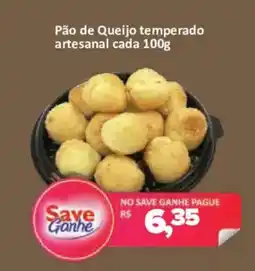 Supermercados Savegnago Pão de Queijo temperado artesanal oferta