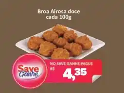 Supermercados Savegnago Broa Airosa doce oferta
