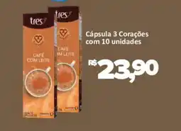 Supermercados Savegnago Cápsula 3 Corações oferta