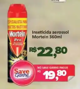 Supermercados Savegnago Inseticida aerossol mortein oferta