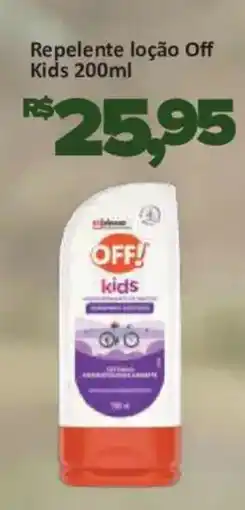Supermercados Savegnago Repelente loção off kids oferta