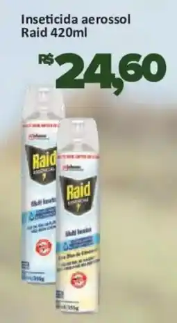 Supermercados Savegnago Inseticida aerossol raid 420ml oferta