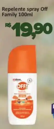 Supermercados Savegnago Repelente spray off family oferta