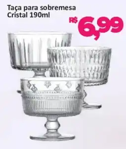 Supermercados Savegnago Taça para sobremesa Cristal oferta