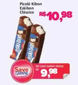 Supermercados Savegnago Picolé Kibon Eskibon Clássico oferta