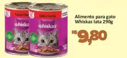 Supermercados Savegnago Alimento para gato Whiskas lata 290g oferta