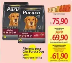 Atacadão Alimento para Cães Puruca Dog Carne oferta