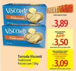 Atacadão Torrada visconti tradicional oferta