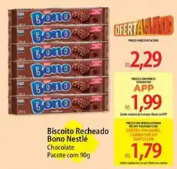 Atacadão Biscoito recheado bono nestlé chocolate oferta