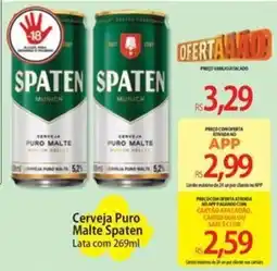 Atacadão Cerveja Puro Malte Spaten oferta
