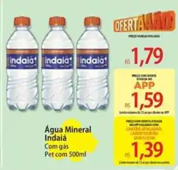 Atacadão Água mineral indaia com gás oferta
