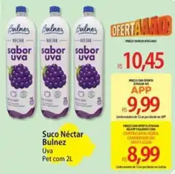 Atacadão Suco Nectar Bulnez Uva oferta