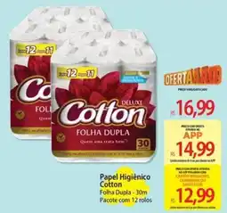 Atacadão Papel Higiênico Cotton Folha Dupla oferta