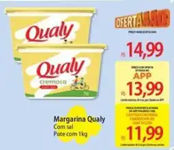 Atacadão Margarina qualy com sal oferta