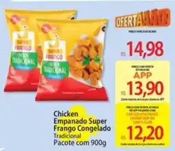 Atacadão Chicken Empanado Super Frango Congelado Tradicional oferta