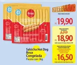 Atacadão Salsicha hot dog boua congelada oferta