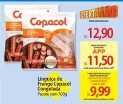 Atacadão Linguiça de Frango Copacol Congelada oferta