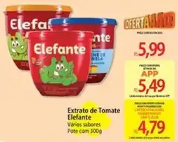 Atacadão Extrato de Tomate Elefante Vários sabores oferta