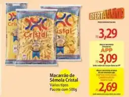 Atacadão Macarrão de Sêmola Cristal oferta