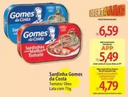 Atacadão Sardinha Gomes da Costa Tomate/Óleo oferta