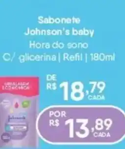 Farma Ponte Sabonete Johnson's baby Hora do sono oferta