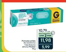 Coop Pomada sulfato de neomicina + bacitracina zíncica Medley oferta
