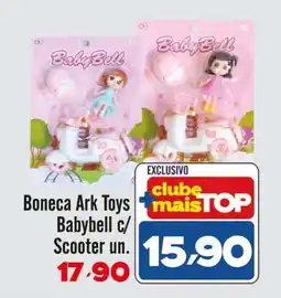 Rede Top Boneca Ark Toys Babybell c/ Scooter un. oferta