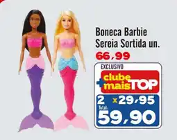 Rede Top Boneca barbie sereia sortida un. oferta